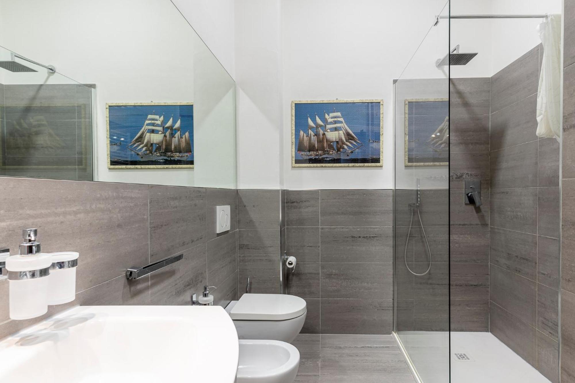 Bagni Pancaldi Sea View Apartment! ليفورنو المظهر الخارجي الصورة