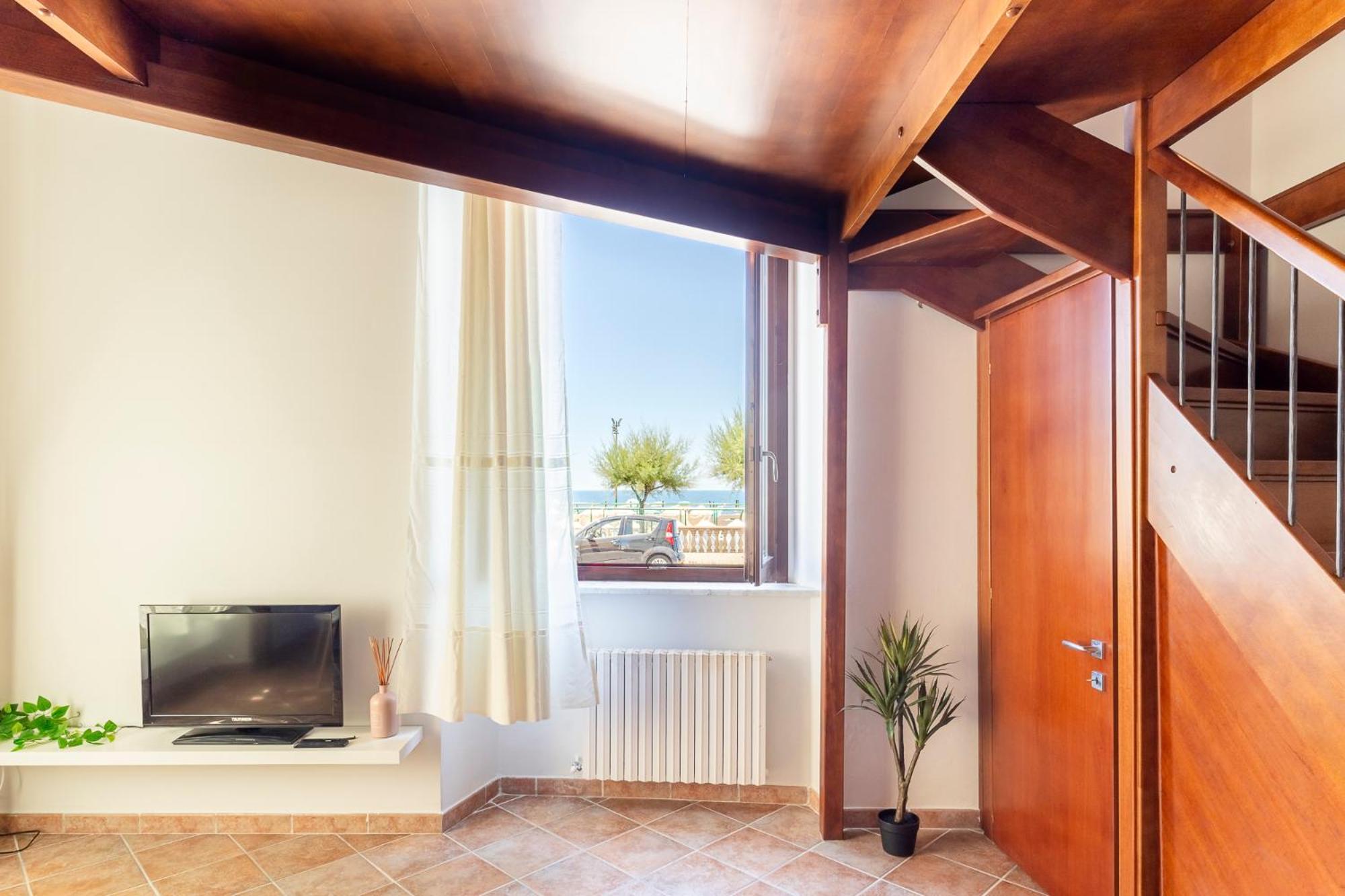 Bagni Pancaldi Sea View Apartment! ليفورنو المظهر الخارجي الصورة